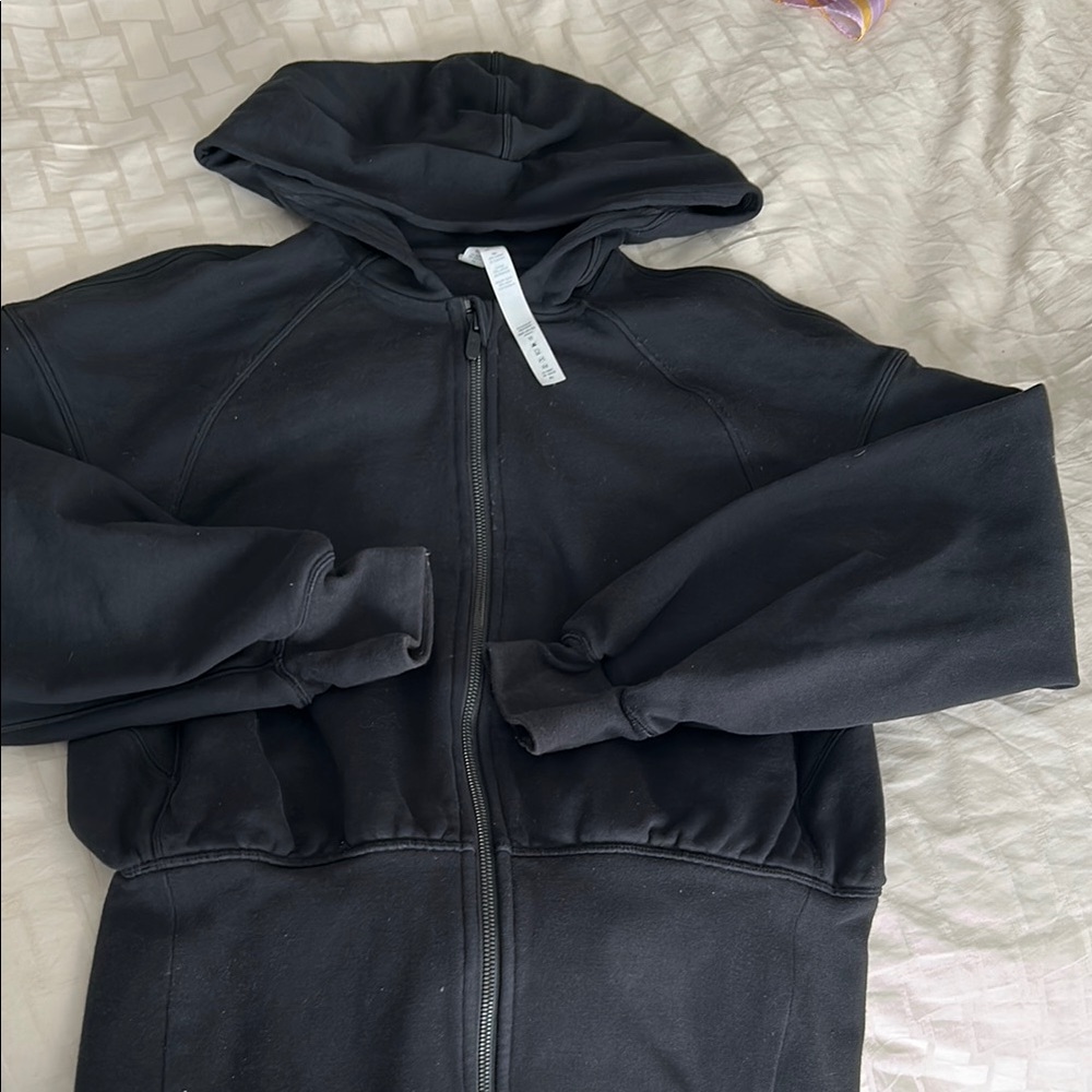 Black Hoodie with Zipper